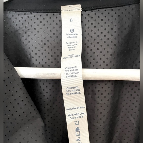 Lululemon cycling jacket sz 6 - Picture 3 of 16